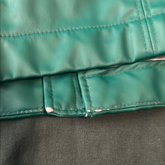 Old Navy Kids' Teal Hooded Raincoat - Picture 6 of 9